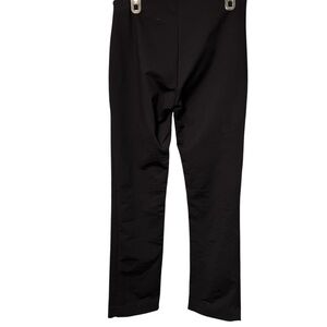 Equestrian Design size medium Black pull on high waist straight leg pants